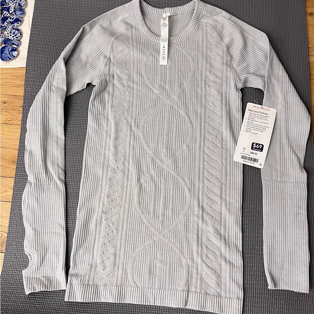 Lululemon Rest Less Pullover - size 2